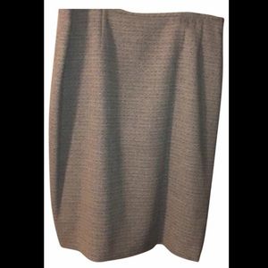 Gray and purple skirt